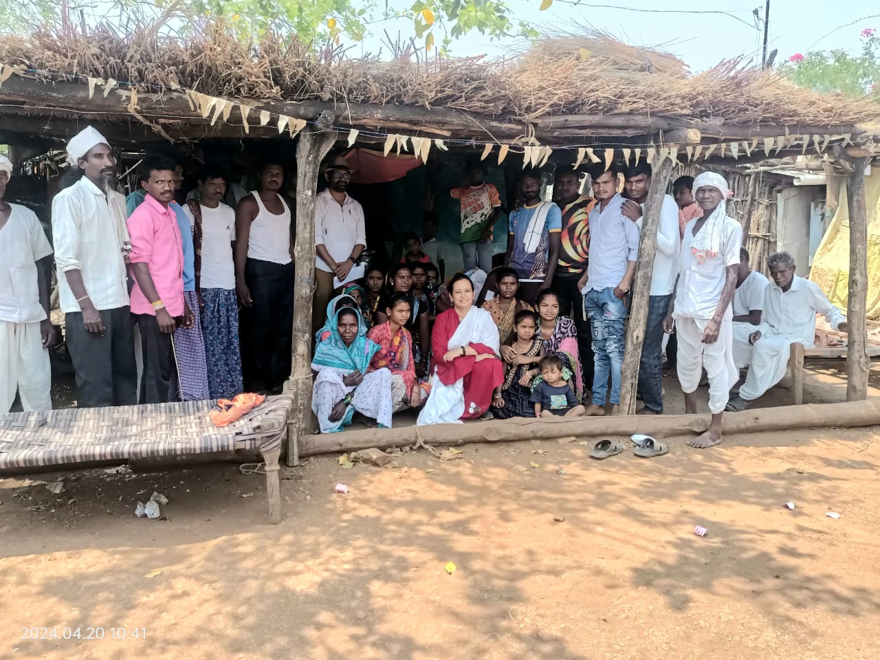 Chaitanyam team on a village outreach visit